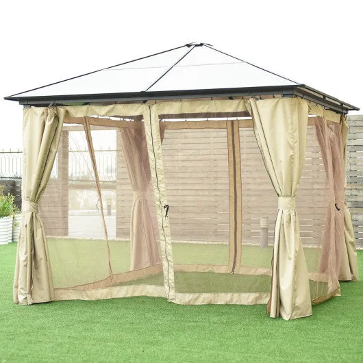 10' x 10' Gazebo Canopy Shelter Patio Party Tent