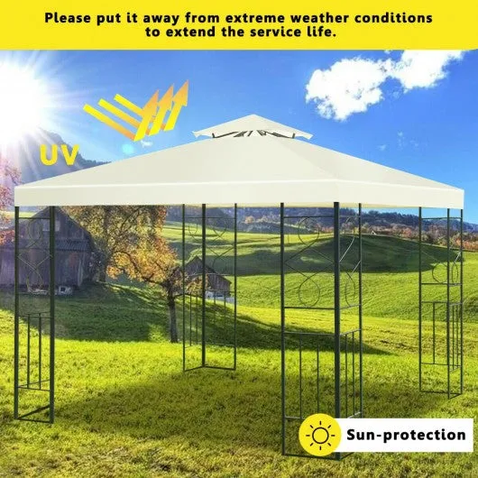 2 Tiers 10' x 10' Patio Gazebo Canopy Tent