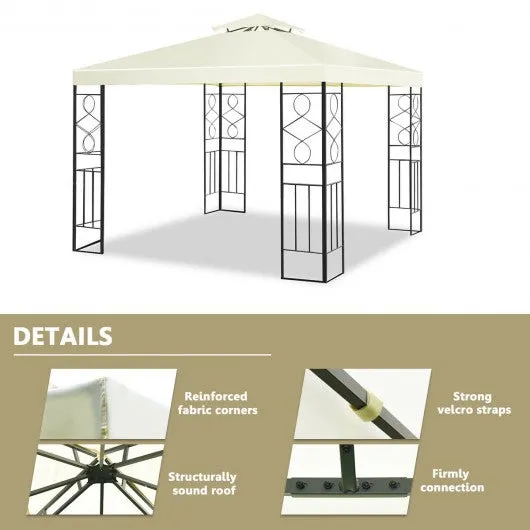 2 Tiers 10' x 10' Patio Gazebo Canopy Tent