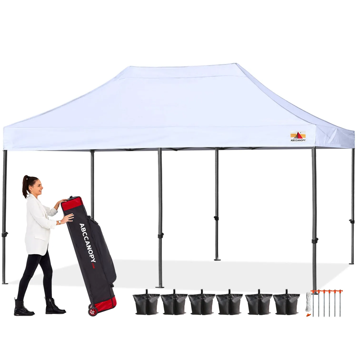 ABCCANOPY S1 Commercial 10x20 Pop Up Canopy Tent / Instant Shelter