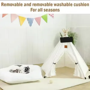 Cat or Dog TeePee Tent - Medium Size