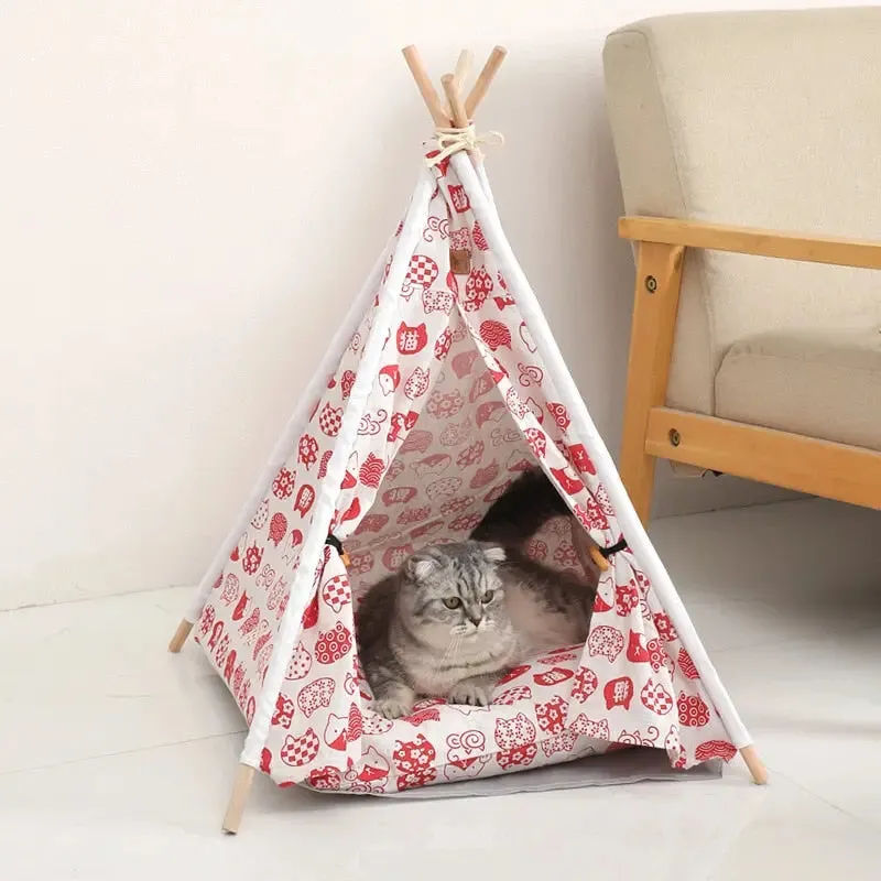 Cat Teepee Bed - Style A