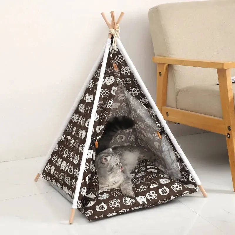 Cat Teepee Bed - Style A