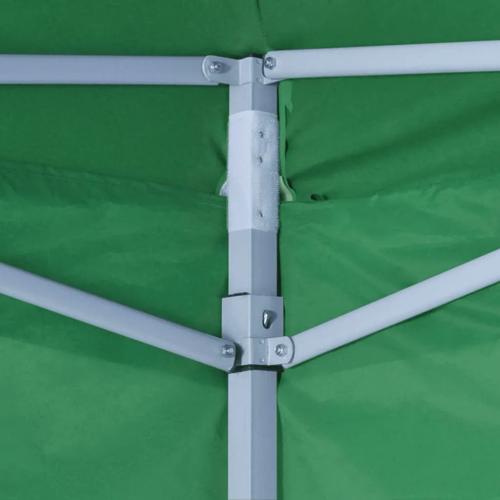 Foldable Tent 3x3 m with 4 Walls Green