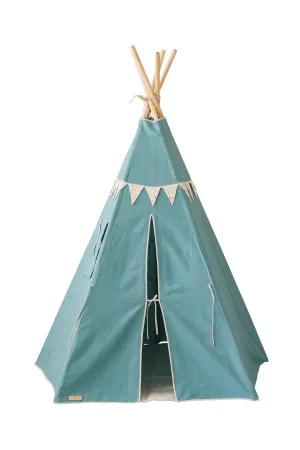 Gold Star Teepee Tent With Garland