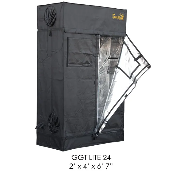 Gorilla Grow Tent 2'x4' LITE LINE (No Extension Kit)