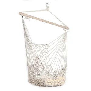 Hanging Rope Hammock Chair - Festnight