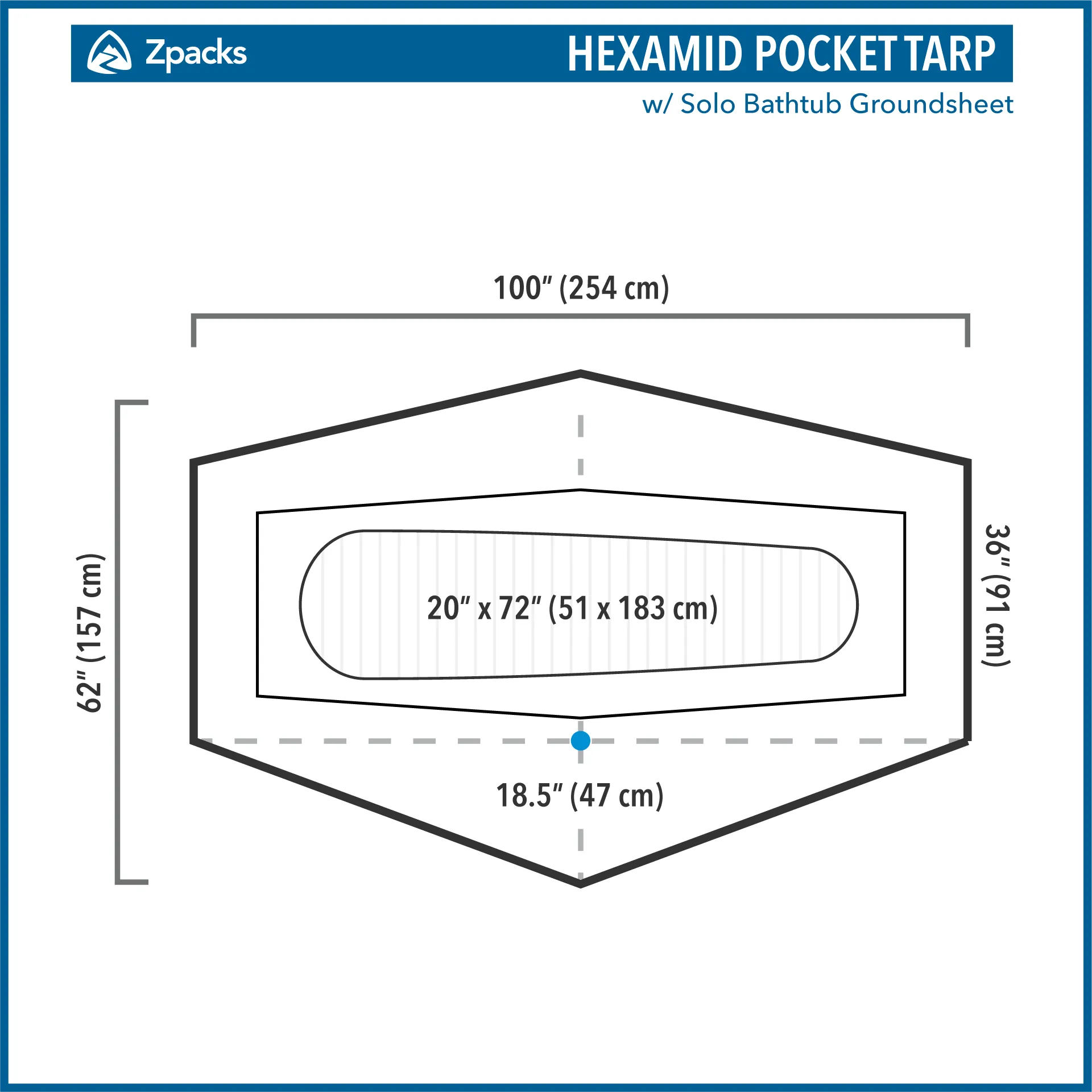 Hexamid Pocket Tarp