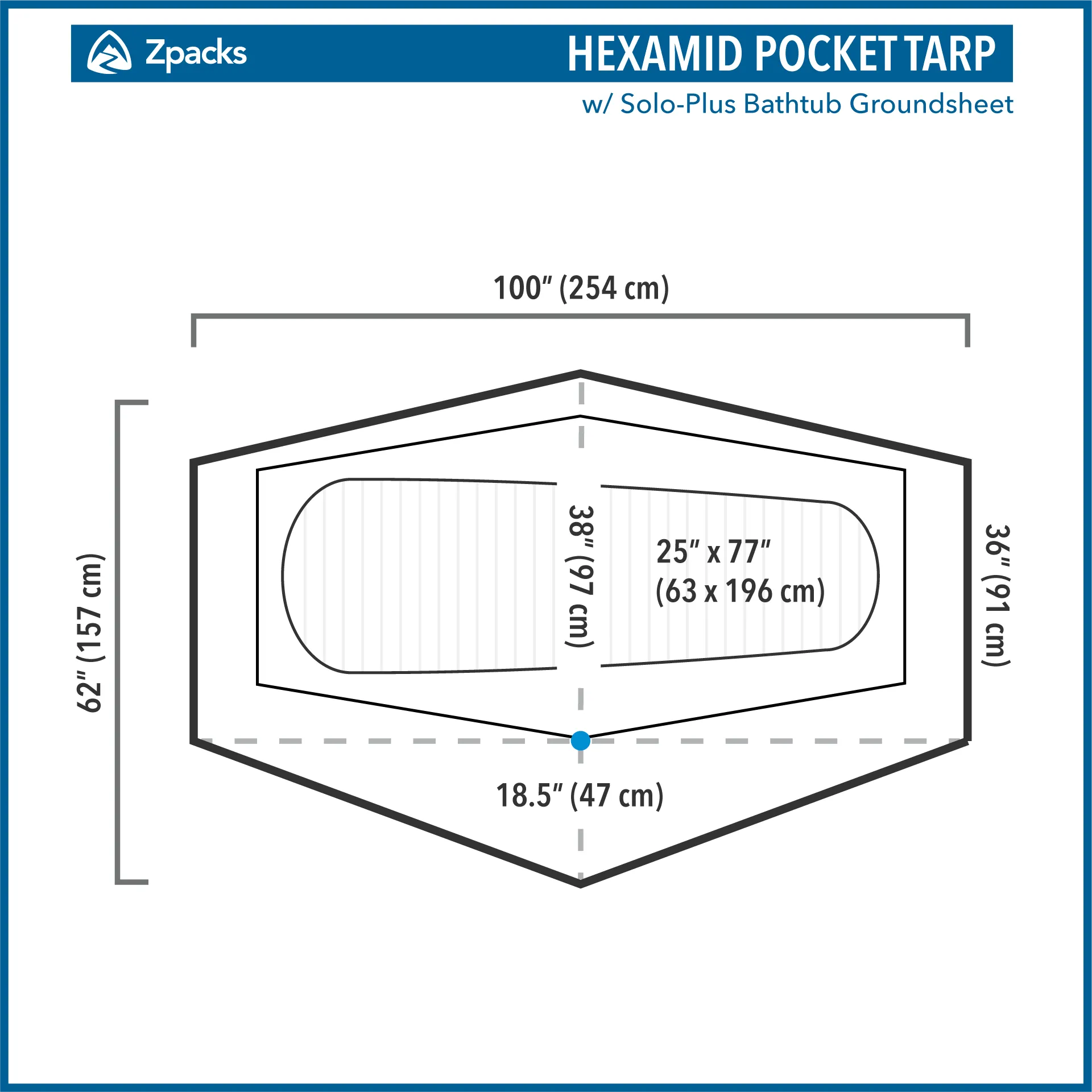 Hexamid Pocket Tarp