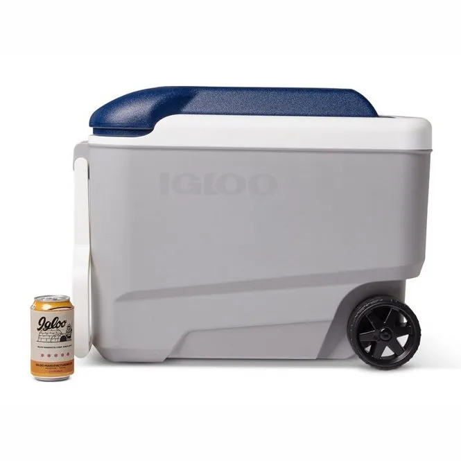 Igloo Maxcold 40 Roller Cool Box - Grey / Blue