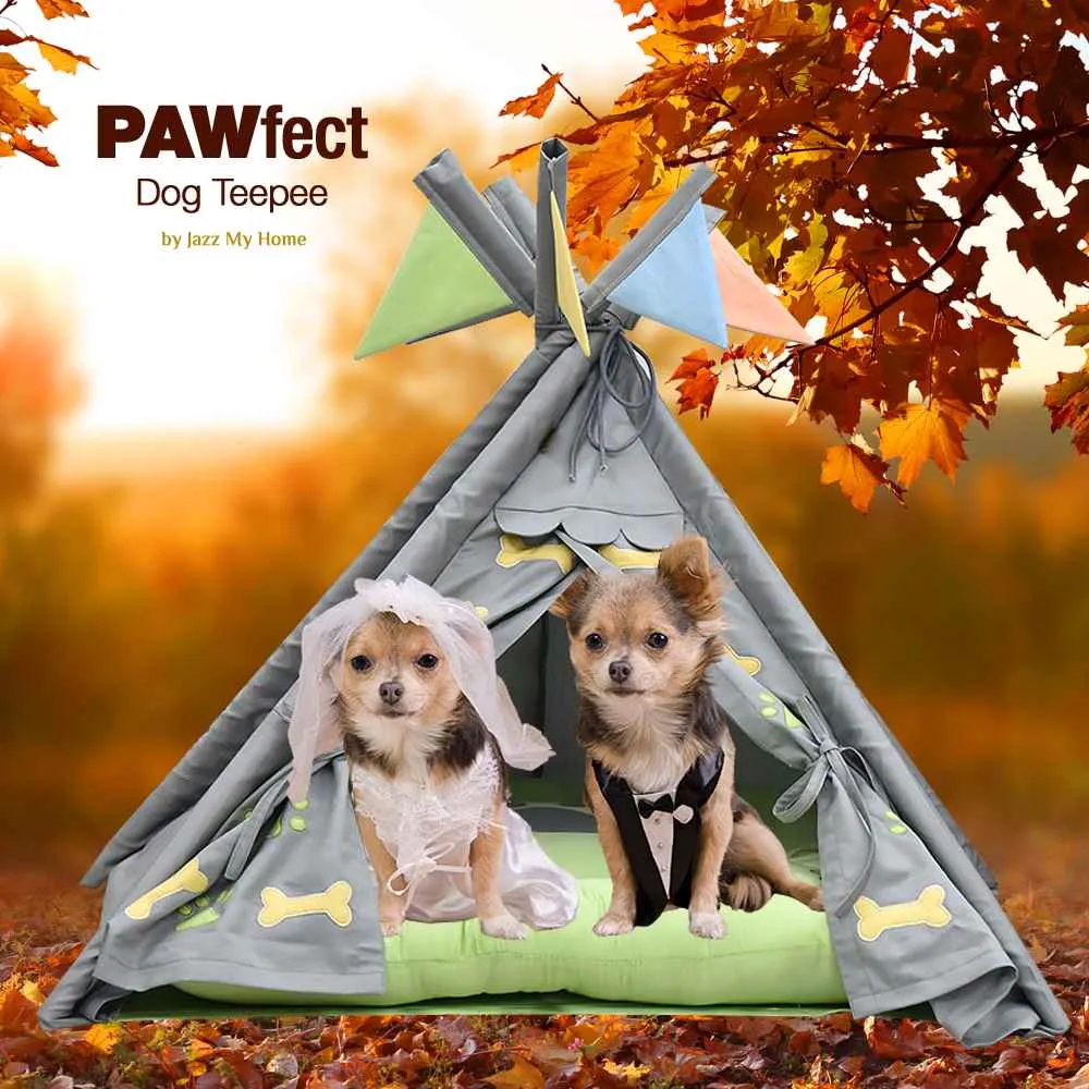 Jazz My Home Pawfect Teepee