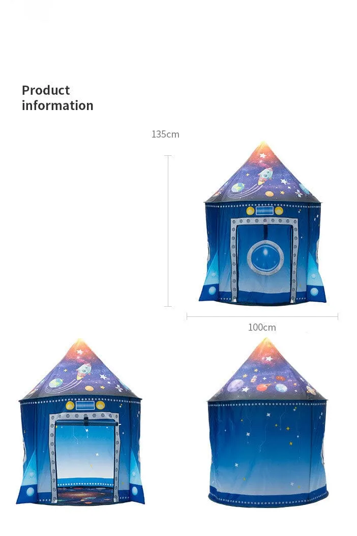 Kid's Collapsible Spaceship Playhouse Tent