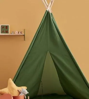 Kids Concept Tipi Tent in Green