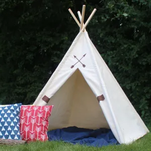 Kids Play Tent Friendship Tip Top Teepee, Can Include Window, Four Sizes