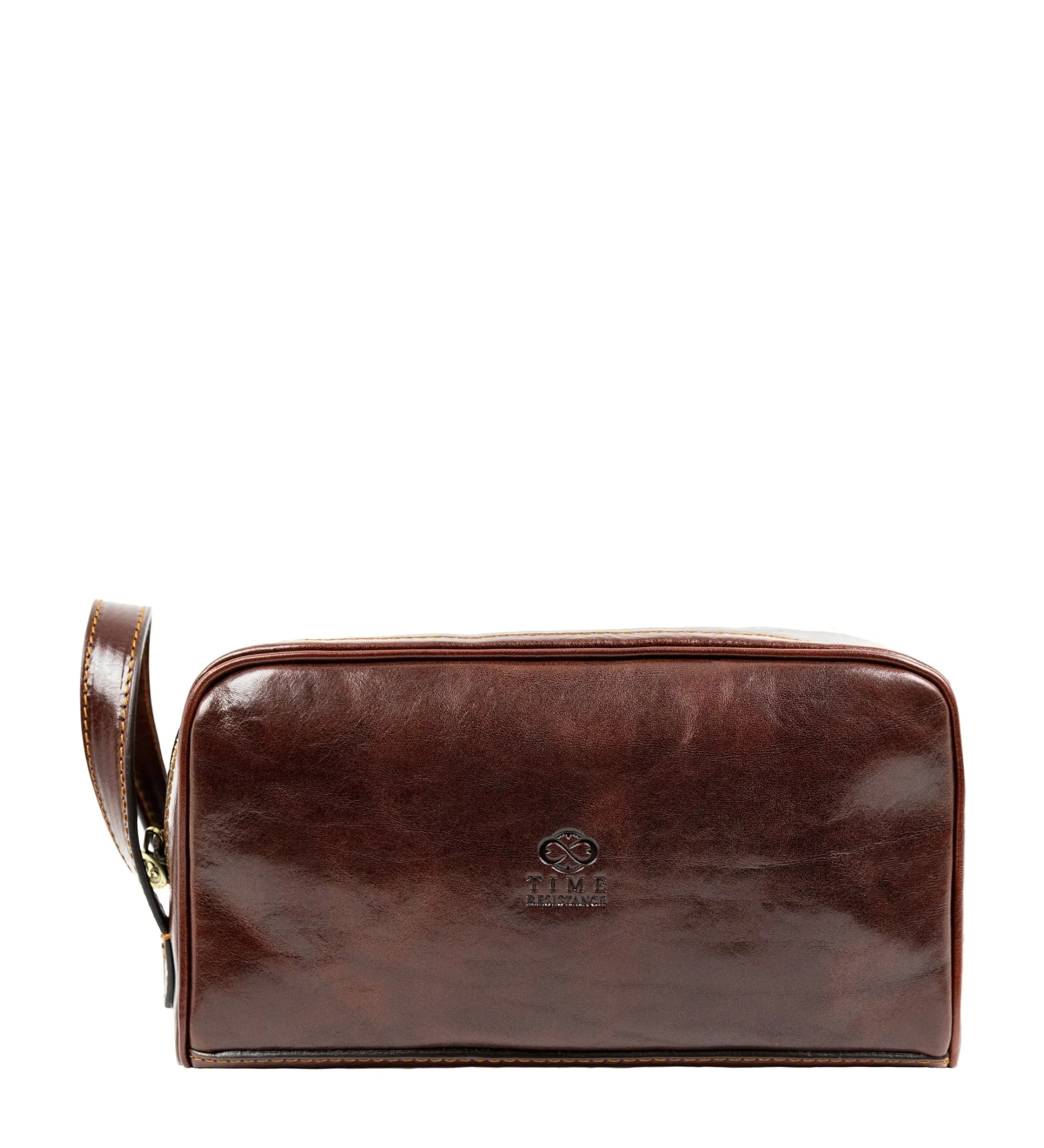 Leather Cosmetic Bag Dopp Kit - All the Kings Men