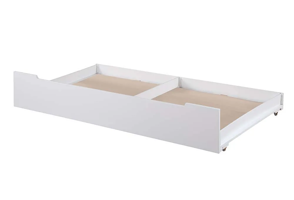 Loreen - Trundle - Oak & White Finish