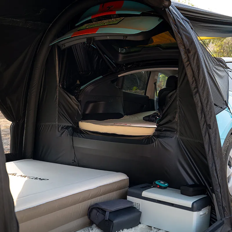 MKCAMP™ One Room Black Oxford Electric Vehicles Model Y/X Camping Rear Hatch Tent