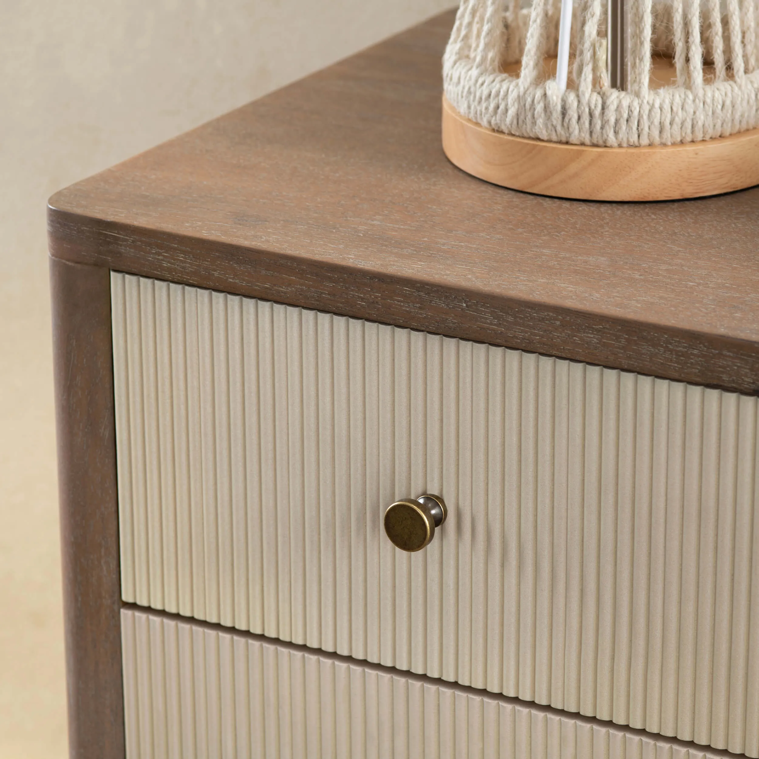 Montclair 3 Drawer Chest, Cream