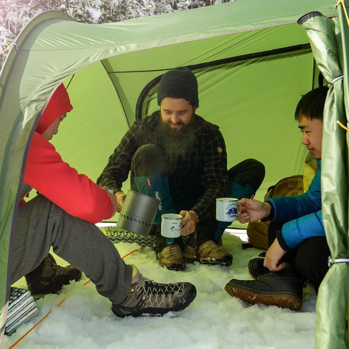 Naturehike Opalus Tunnel Tent for 3 People 20D 2,98 kg