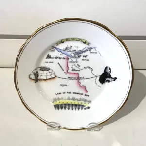 North West Territories Souvenir Plate