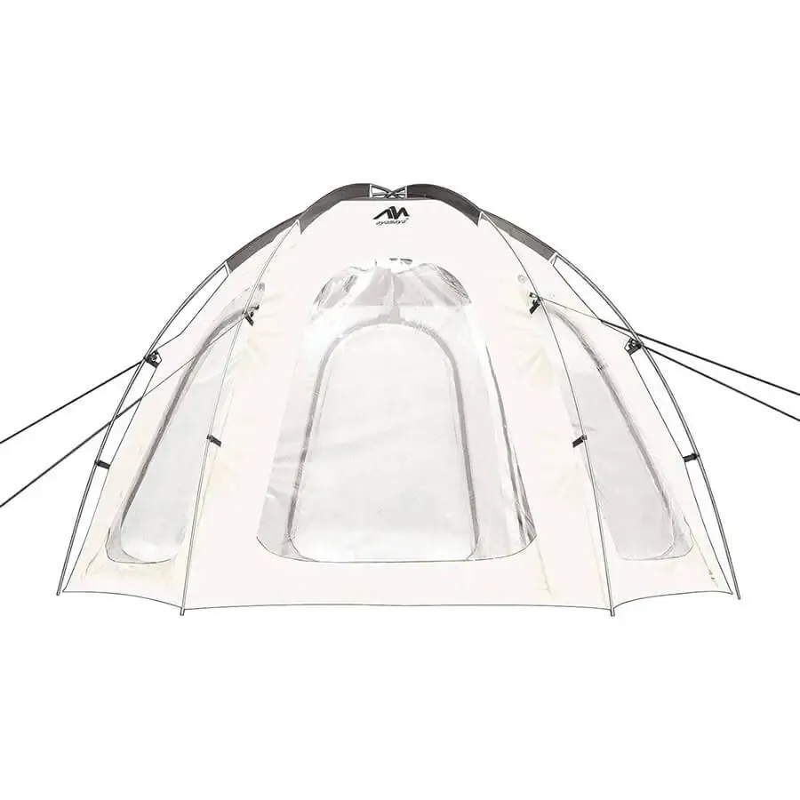 Nucleus Dome Tent 4-6P with 6 Clear Windows   Clear Dome