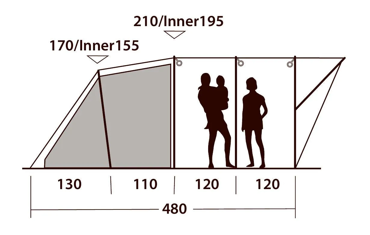 Outwell Lawndale 600 Tent