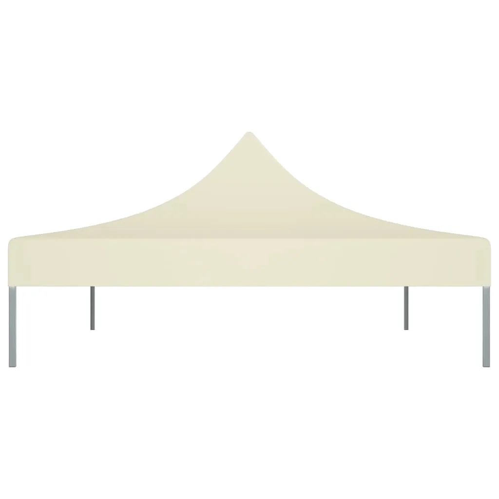 Party Tent Roof 4.5x3 m Cream 270 g/m²