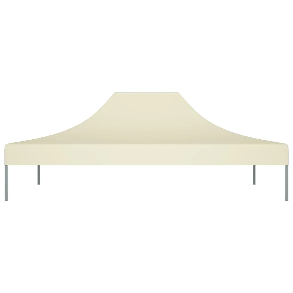 Party Tent Roof 4.5x3 m Cream 270 g/m²