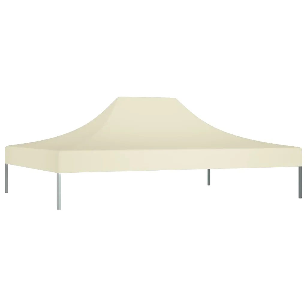 Party Tent Roof 4.5x3 m Cream 270 g/m²