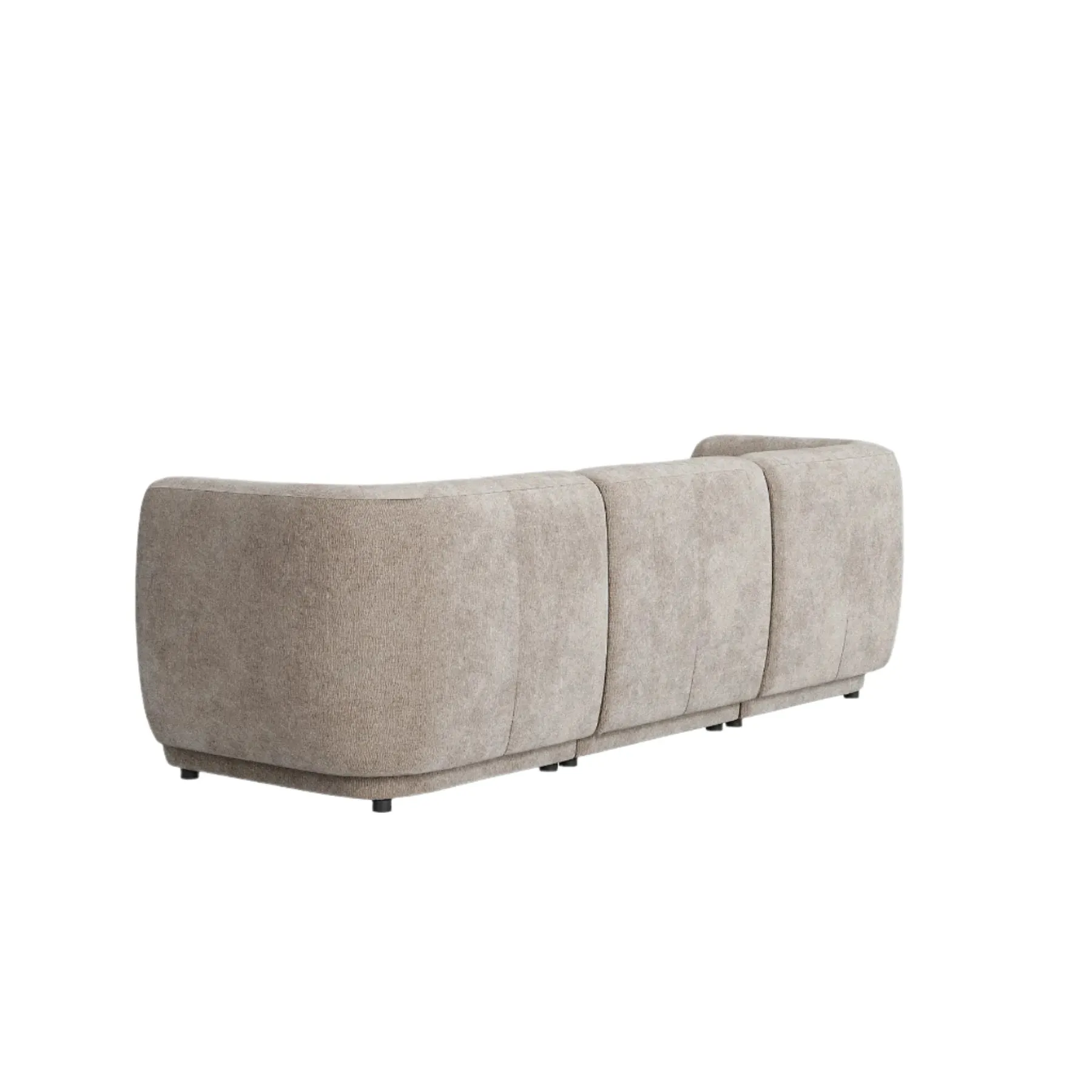 Plum 4 Seater Sofa - City Almond