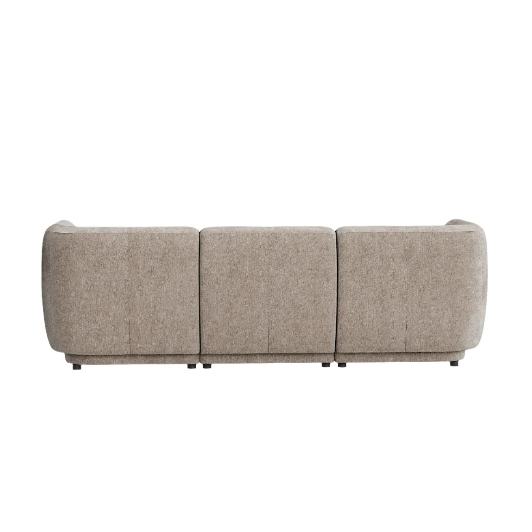 Plum 4 Seater Sofa - City Almond