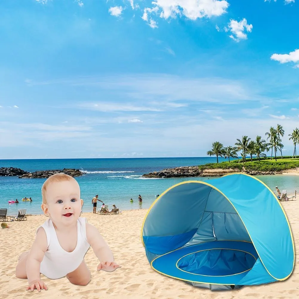 Portable Baby Beach Tent With UV Protection