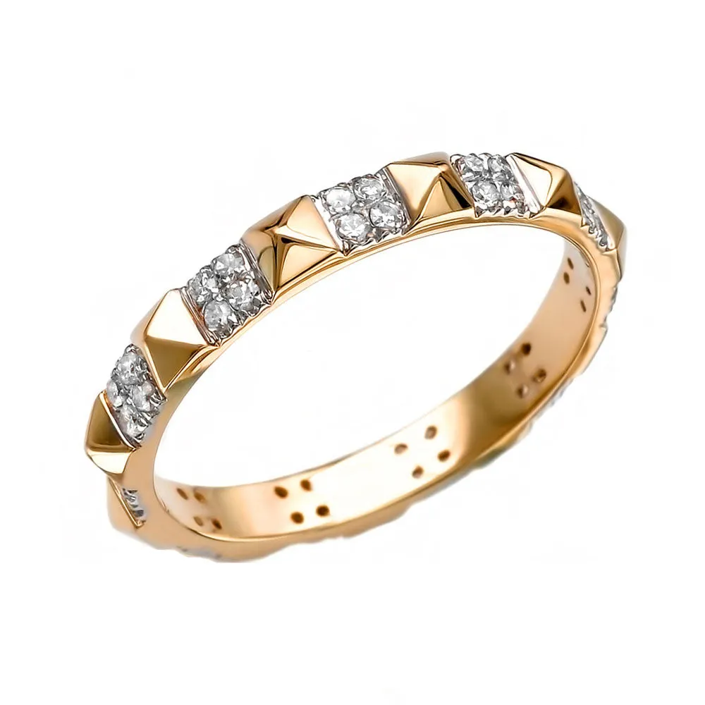 Pyramid Eternity Band