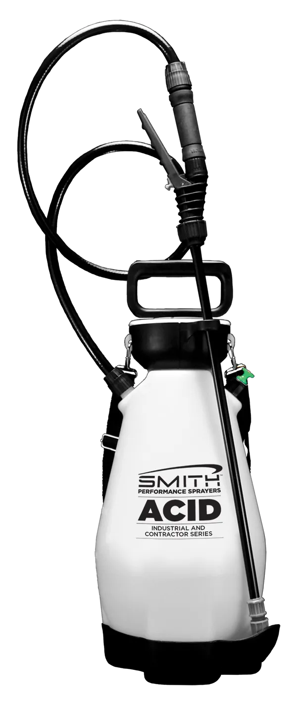 Smith™ 2 Gallon Industrial and Contractor Series Acid Compression Sprayer