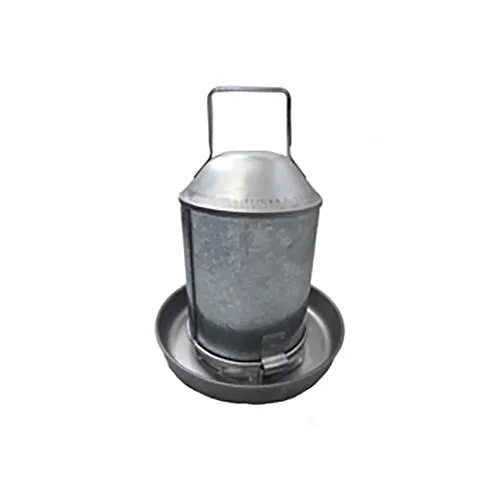 Stockshop Richard Albert Galvanised Drinker 4.5L