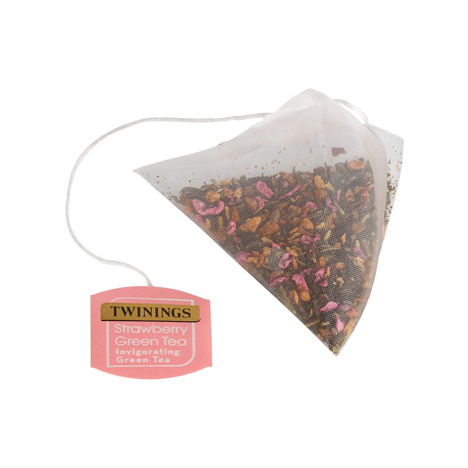 Strawberry Green Tea Loose Leaf Pyramid - Single Envelope