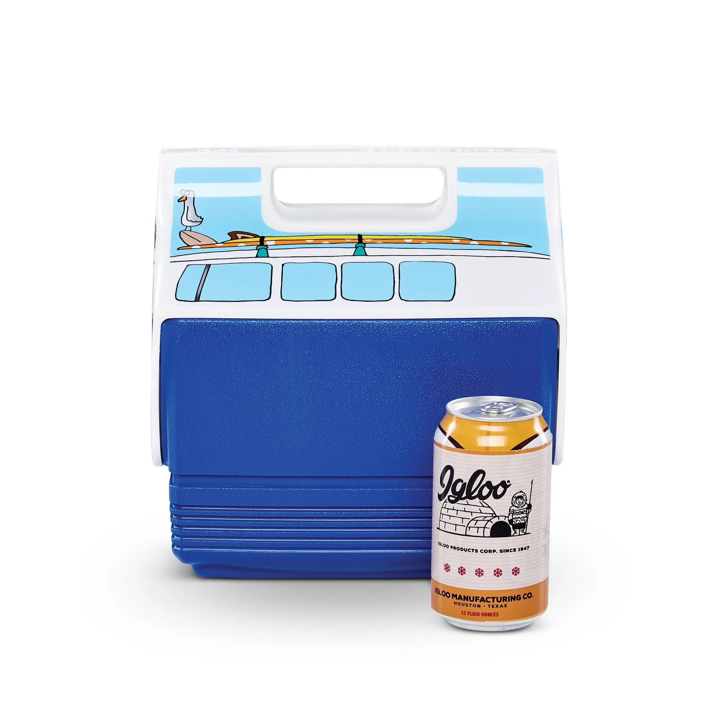 VW Blue Van Playmate Mini</br>Special Edition 4 Qt Cooler